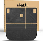 LASFIT Trunk Mat with Backrest Mat for Chevrolet Chevy Traverse 2009-2017/Buick Enclave 2008-2017, All Weather TPE Custom Fit Cargo Mat Trunk Liner with Backrest Mat, Black