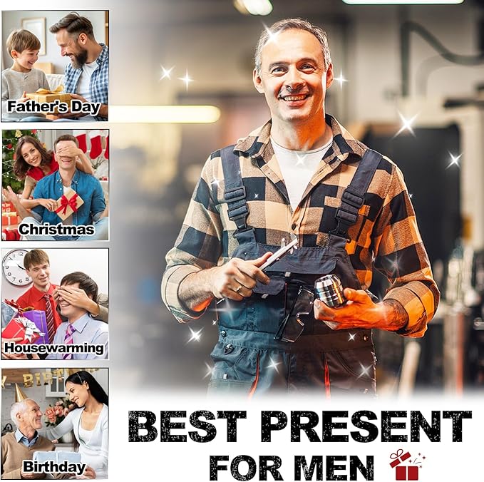 Power Tool Organizer Wall Mount, Cordless Drill Hanger Storage Rack 8 Drill Holder, 4 Layer Heavy Metal Large Capacity Tool R