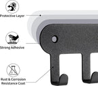 2 Pack Key Holder Wall Mount, Key Holder for Wall,Key Wall Holder, Key Hooks Hanging Keys, Key Hanger Wall Mount with 8 Hooks