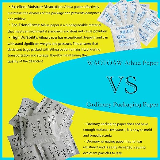 2 Gram 500 Pack Desiccant Packs for Storage, Premium Food Grade Silica Gel Packets - Rechargeable Moisture Absorbers for Safe
