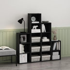 Furinno PASIR Book Shelf, 2-Tier Modern Bookshelf, Open Shelves Bookcase 9 x 12 x 21, Easy Assembly, for Living Room, Bedroom