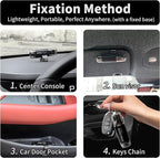 Window Breaker Seatbelt Cutter, Car Safety Hammer Life Escape Tool 2-in-1 Portable, 2 Pack Automotive Emergency Glass Breaker