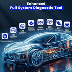 2026 BOSSCOMM IFIX435 All Systems OBD2 Scanner Diagnostic Tool,ABS SRS(Airbag) Transmission Engine Code Reader Diagnostic