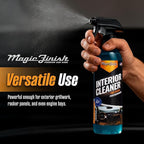 Magic Finish Interior Cleaning Spray (16 fl oz) – All-in-One Car Cleaner Spray for Seats, Dashboards & Consoles – Fast-Acting