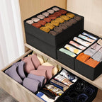 Drawer Organizer Clothes, 8 Pack Dresser Organizer Bins for Baby Clothes, Underwear Sock, Fabric Closet Organization and Stor