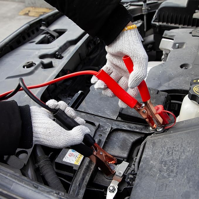 Justin Case Commuter Portable Roadside Emergency Car Kit with Heavy-Duty Jumper Cables & 365-Day Roadside Assistance