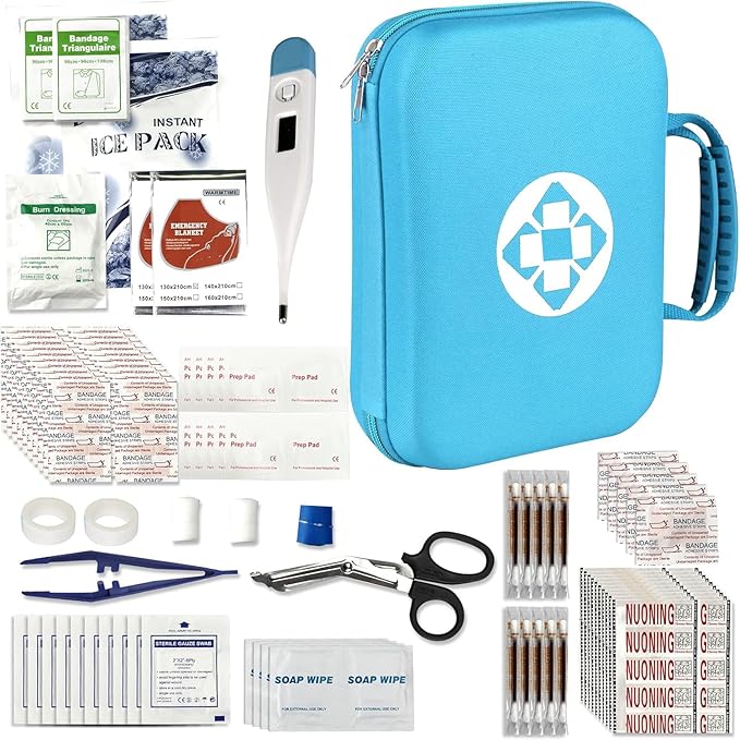 Car-Home Survival-Travel First-Aid Emergency-Kit - 299Piece Equipment Travel Supplies First Aid Set Home Essentials Camping H