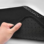 CAR PASS Waterproof Universal Car Floor Mats, Leopard Print Car Mats Fit for SUV,Vans,sedans, Trucks,Set of 4pcs Car Carpet w