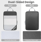 Compression Packing Cubes for Travel, Lightweight Vacation Travel Essentials, Travel Accessories for Suitcase Organizer Bags 