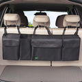 PIDO Hanging Trunk Organizer, Backseat Trunk Organizer for SUV, Hanging Car Storage Bag with Large Pockets for Sedan, Truck, V