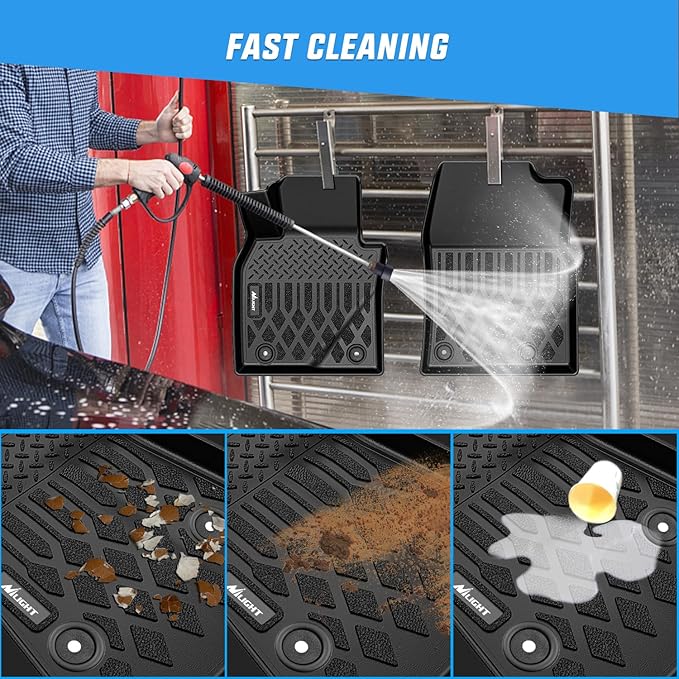 Nilight TPE Floor Mats for Mazda CX-30 CX30 2020 2021 2022 2023 2024 2025 2026 All Weather Custom Fit Heavy Duty Floor Liners