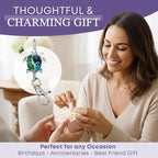 Women’s Bag Charm Key Finder, Car Keychain Hook, Cute Purse Organizer & Tote Bag Accessories, Gifts for Mom - Original