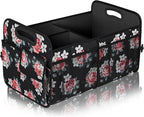 Femuar Car Trunk Organizer,Car Storage Organizer with 72L Large Capacity Waterproof Collapsible and 11 Pockets,Trunk Organizer