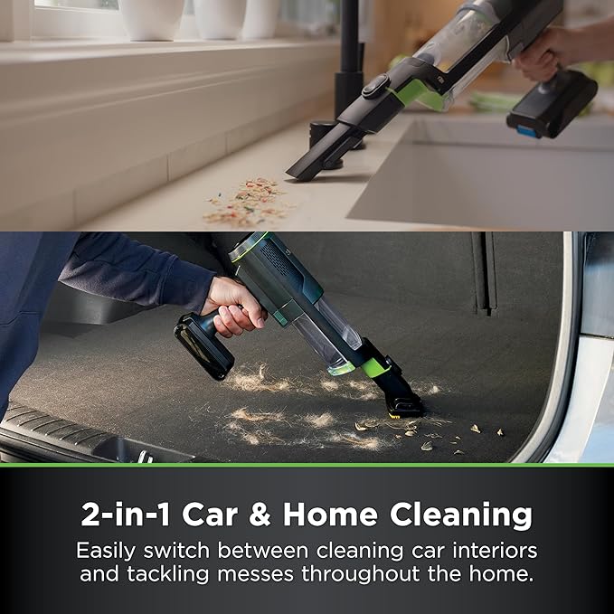 Shark PowerBoost Cordless 2-in-1 Car/Home Handheld PowerVac, Powerful Suction, 40 Minute Runtime, Portable, 3 Cleaning Modes,