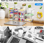 Acrylic Makeup Organizer with 13 Drawers, Bathroom Counter Organizer, Acrylic Organizers, Desk Organizer, Office Supplies, St