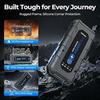 Car Battery Jump Starter and Battery Tester TOPDON 2-in-1 2200A Peak Jump Starter for Up to 8L Gas/6L Diesel Engines 12V