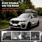 Asinking Car Rooftop Cargo Carrier Bag - 100% Waterproof Heavy Duty Car Roof Luggage Carrier 21 Cubic Feet, Fits All Vehicles with/Without Roof Rack - Easy Install & Triply Reinforced for Secure Use