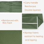 BeeGreen Green Reusable Grocery Bags Wholesale Green Reusable Kitchen Bags Bulk Foldable-Machine Washable with Zipper Storage Pouch 20 Packs