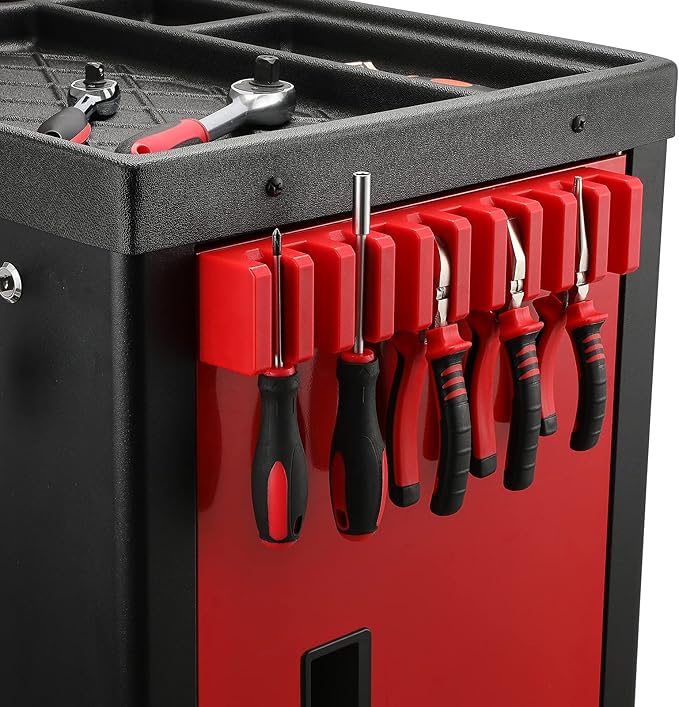 Mayouko Magnetic Plier Holder, 10 Plier&Screwdriver Organizer Rack, Hand Tool Organizer Tray Rack