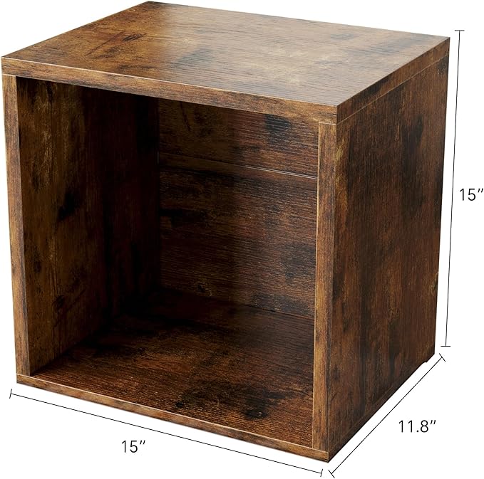 FUSUNBAO Magic DIY Cube Storage Organizer Stackable Cubes for Home Books Clothes Toy-Modular Cubby Storage System-Office Cubi