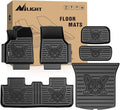 Nilight TPE Floor Mats & Cargo Mats Set for Tesla Model Y (5 Seat only) 2021 2022 2023 2024 2025 All Weather Custom Fit Heavy Duty Floor Liners