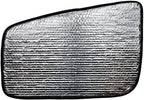 Set of 2 Custom Fit Automotive Reflective Rear Seat Side Window Sunshade Compatible with 2022 2023 Rivian R1t Pick Up