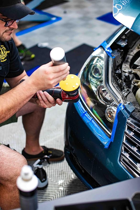 KOCHCHEMIE - Headlight Polish Set - Revive and Polish Foggy, Yellowed, and Matte Acrylic Glass Headlights - All-in-One-Kit
