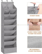 STORAGE MANIAC Over the Door Shoe Organizer Heavy-Duty Large Deep Pocket Hanging Shoe Organizer Shoe Rack Door Closet Shoe Or