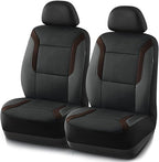 Skechers Memory Foam Car Seat Covers, Air Cool Mesh Thick Seat Covers,Car Seat Covers Front Seats Airbag Compatible, Automoti