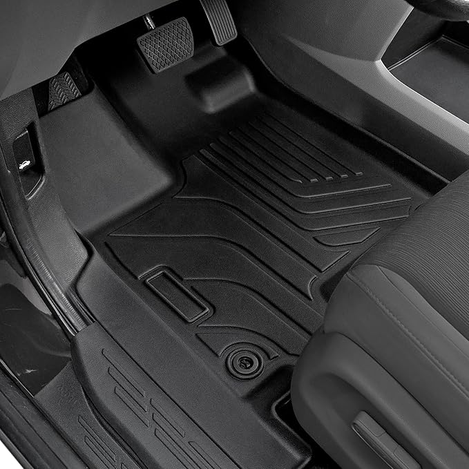 Floor Mats for Honda Odyssey 2018-2026, All Weather Floor Mats Trunk Cargo Liner and Door Sill Guards Accessories, Full Coverage Set