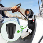 10L0L 2 Pack Golf Cart Cup Holder, Dash Adapter for Portable Propane Heater Cylinder, Universal Replacement Drink Holder for 