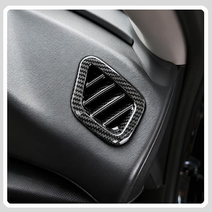 Dashboard Air Vent Cover, for kia k4 2024 2025 2026,Sport Interior Trim Accessories - Carbon Fiber.