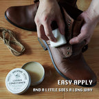 SALTY FISH All-Natural Leather Conditioner and Cleaner,Made with Mink Oil Beeswax,Protect Soften Waterproof Leather Furniture