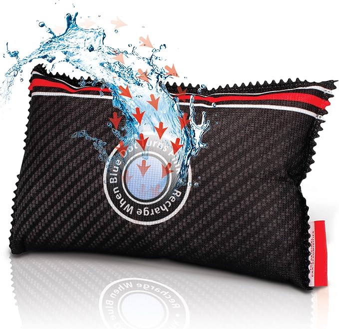 Reusable Car Dehumidifier Bag (1 Pack) Rechargeable Dehumidifier bags for Car, Trucks, and RVs - Prevent Damp & Moisture on