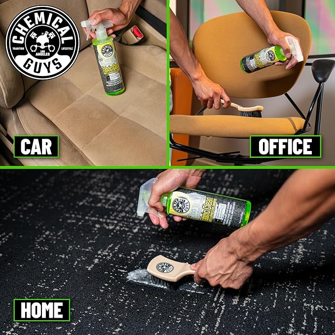 Chemical Guys Foaming Citrus Fabric Clean Carpet & Upholstery Cleaner, Ready to Use, Sprayable (for Carpets, Seats & Floor Ma