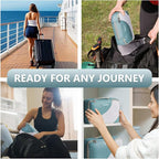 8 Set Packing Cubes for Travel, Gifts for Women Mom,Anti-Tearing Suitcase Organizer for Luggage with Shoe & Hanging Toiletry 