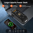 Acmount P120 Car Battery Jump Starter Portable, 7000A 12V Car Jumper Starter with Jump Box (All Gas/10.0L Diesel), LCD