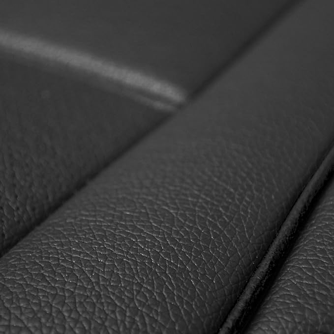 FH Group Car Seat Cover Cushion - Rear Seat Covers for Cars Trucks SUV, Faux Leather Car Seat Cushions, Waterproof Car Seat C