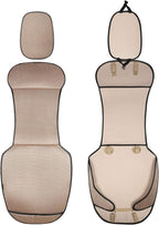 Auto Newer Luxury Breathable Car Seat Cover Fit Four Seasons, Universal Front of Car Seat Cushions, Bottom Seat Covers of Ful