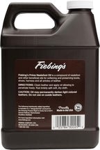 Fiebing's Prime Neatsfoot Oil 32 Fl Oz - Leather Conditioner & Preservative with Synthetic & Natural Animal Oil - Waterproof,