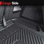 Cargo Mat Backrest Mat for 2016-2022 Honda Pilot 8 Passengers (No Elite Models), All Weather TPE Car Liner Car Mat for 2022 Honda Pilot Accessories