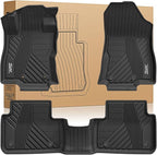 3W Floor Mats Custom Fit for Subaru Forester 2025 2026 (Not Fit Hybrid & 2025 Wilderness), TPE All Weather Floor Liner for Forester 1st & 2nd Row Full Set Car Mats Forester Accessories