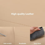 Car Seat Covers, Quilting Leather Seat Cover Two Front Seats, Waterproof Faux Leather Automotive Seat Covers for Cars, Univer