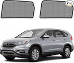 CRV Specific Side Window Sun Shades, 2017-2022 Rear Vehicle Interior Shade for Baby Mesh Covers, Breathable, UV Protection and Heat Insulation (CRV（2017-2022）, Rear Side-2pcs)