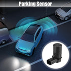 X AUTOHAUX 4 Pcs Car Bumper Reverse Parking Assist Sensor for Nissan Titan Armada 2005 2006 2007 2008 2009 2010 2011 25994-7S