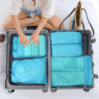 Cambond Compression Packing Cubes for Travel - Lightweight Expandable Travel Bags Luggage Organizers Travel Essentials Compre