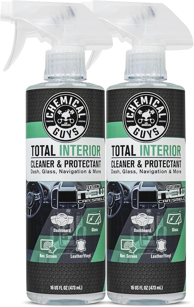 Chemical Guys SPI2341602 Total Interior Cleaner and Protectant, New Car Smell, (Safe for Cars, Trucks, SUVs, Jeeps, RVs & Mor