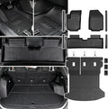 Floor Mats & Cargo Mat with Backrest Mat for 2025-2026 Chevy Equinox(Only Gas)/GMC Terrain, Door Sill Guards, All Weather TPE Car Floor Liners Trunk Mat Accessories for Chevrolet Equinox