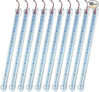 10 Pack DC12V LED Lights Strip Bar Interior Lighting for Enclosed Cargo Trailer, Car, RV, Truck, Camper, Van, Boat, Cabinet - White