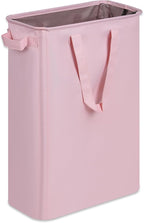 efluky Slim Laundry Basket, Narrow Laundry Hamper with Handles, Collapsible Dirty Clothes Hamper, Tall Laundry Bin for Laundr
